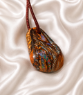 Boulder-Matrix-Opal Anhänger – Amulett & Glücksbringer | Unikat aus Australien | 3,5×3×1,1 cm