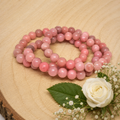 Andenopal Armband aus Peru – AA-Qualität, 8 mm Perlen, 19 cm
