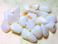 Milchopal Trommelstein – Echter Opal aus Brasilien | 2,5–3 cm, Rarität