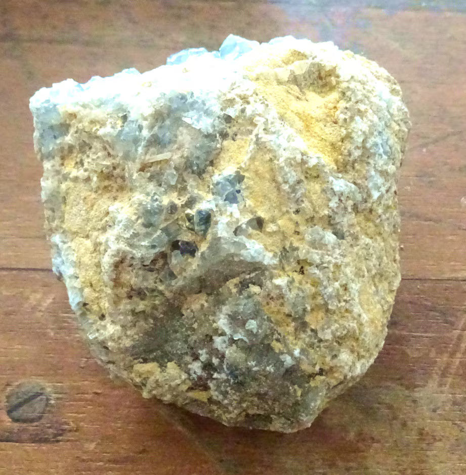 Coelestin Kristall | Madagaskar | 1255 g | 10 × 9,5 × 10 cm | Unikat