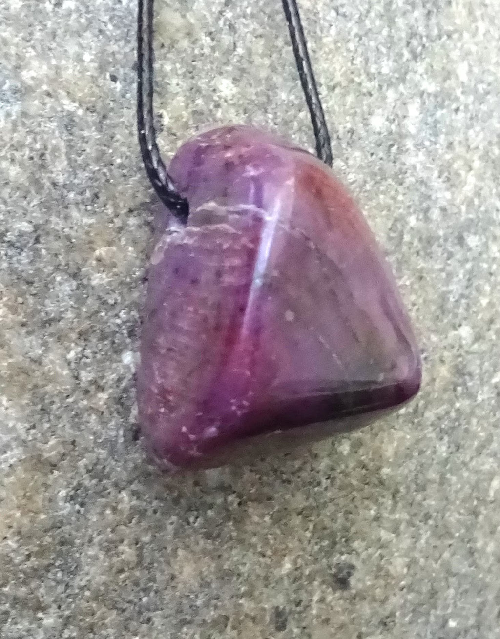 Echter Rubin Anhänger – 20×24×15 mm | Rubinrot, Edelstein Naturunikat