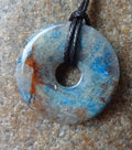 Shattuckit A+ – Pi-Scheibe Edelsteindonut 30 mm | Seltenes Mineral, Rarität