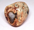 Sternachat Thunderegg – Australischer Amulettstein 131g | Jumbo Handschmeichler Glücksbringer