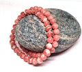 Rhodochrosit Armband – Rose der Inkas, AA-Qualität, 5–6 mm, Argentinien