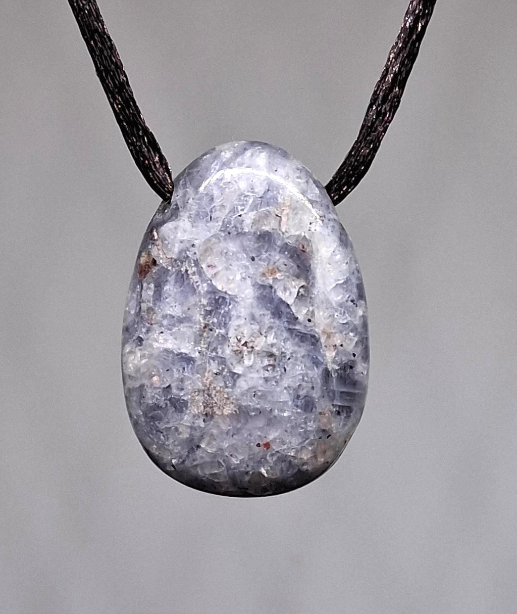 Tansanit Anhänger – Tropfenform, Lochstein aus Tansania | Echter Tansanit
