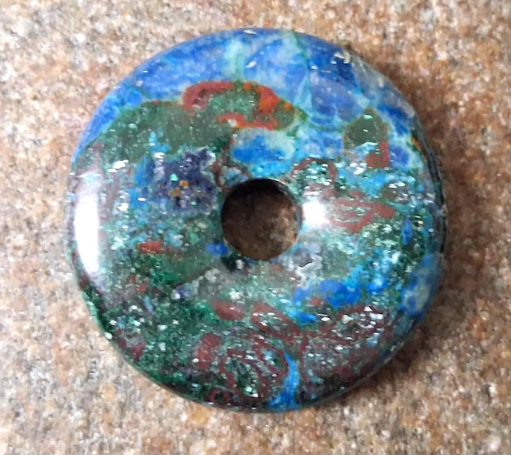 Shattuckit Donut Anhänger – A+ Qualität, Pi-Scheibe, 40 mm, Rarитät