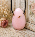 Andenopal Anhänger Rosa – Stein der Gefühle aus Peru, ca. 3 × 2 cm | Elassteine